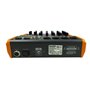 Mixer microfonico 6 canali uscite bilanciate, processore DSP, USB
